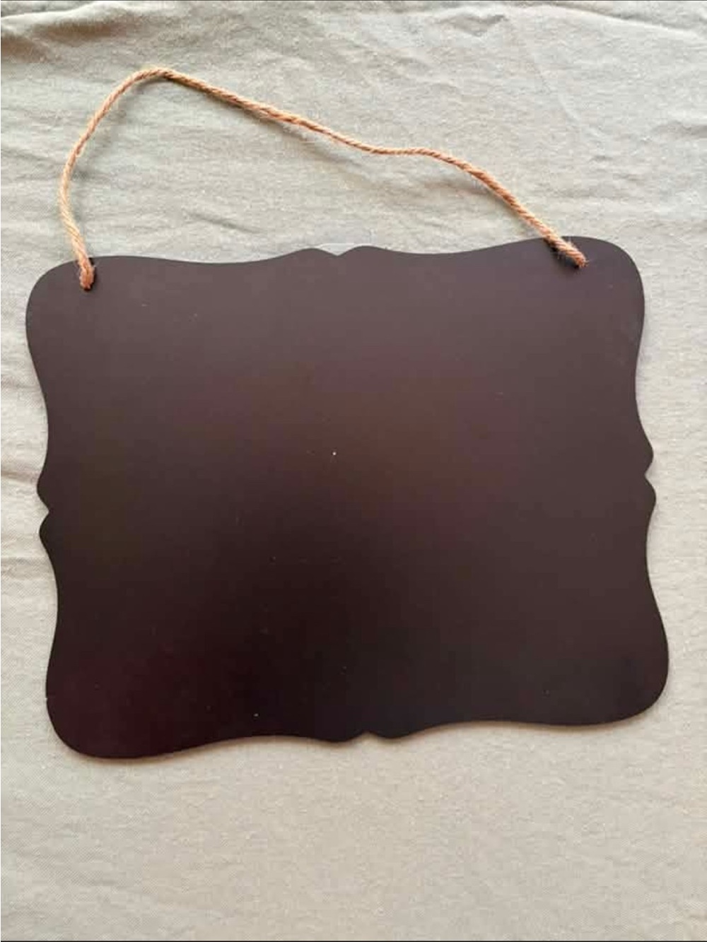 Chalkboard hanger